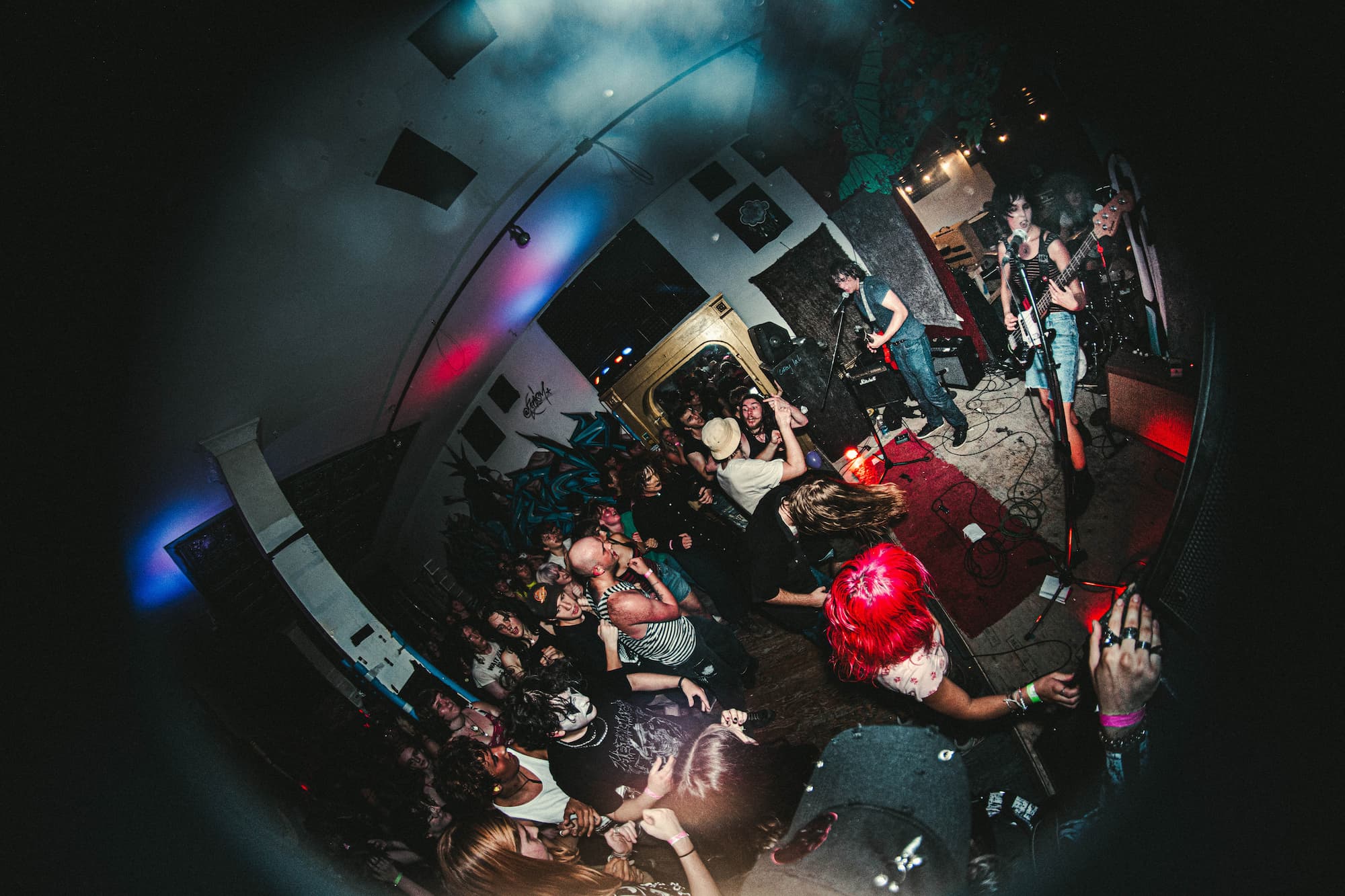 Muppet Boys performing at Grey Lab.